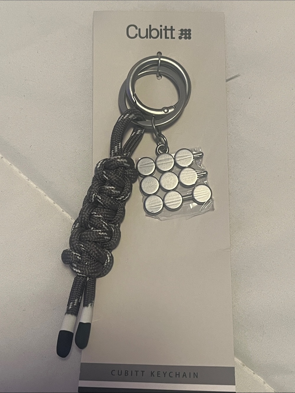 Cubitt Bag Charm/Key Ring NWT